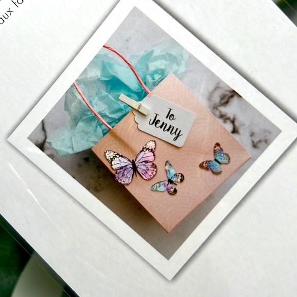 🆕 NEW 3D Self-Adhesive Butterfly Stickers with foil (7 pieces) - Picture 12 of 15